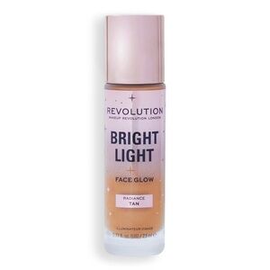Revolution Beauty Bright Light Face Glow, Radiance Tan, NEW